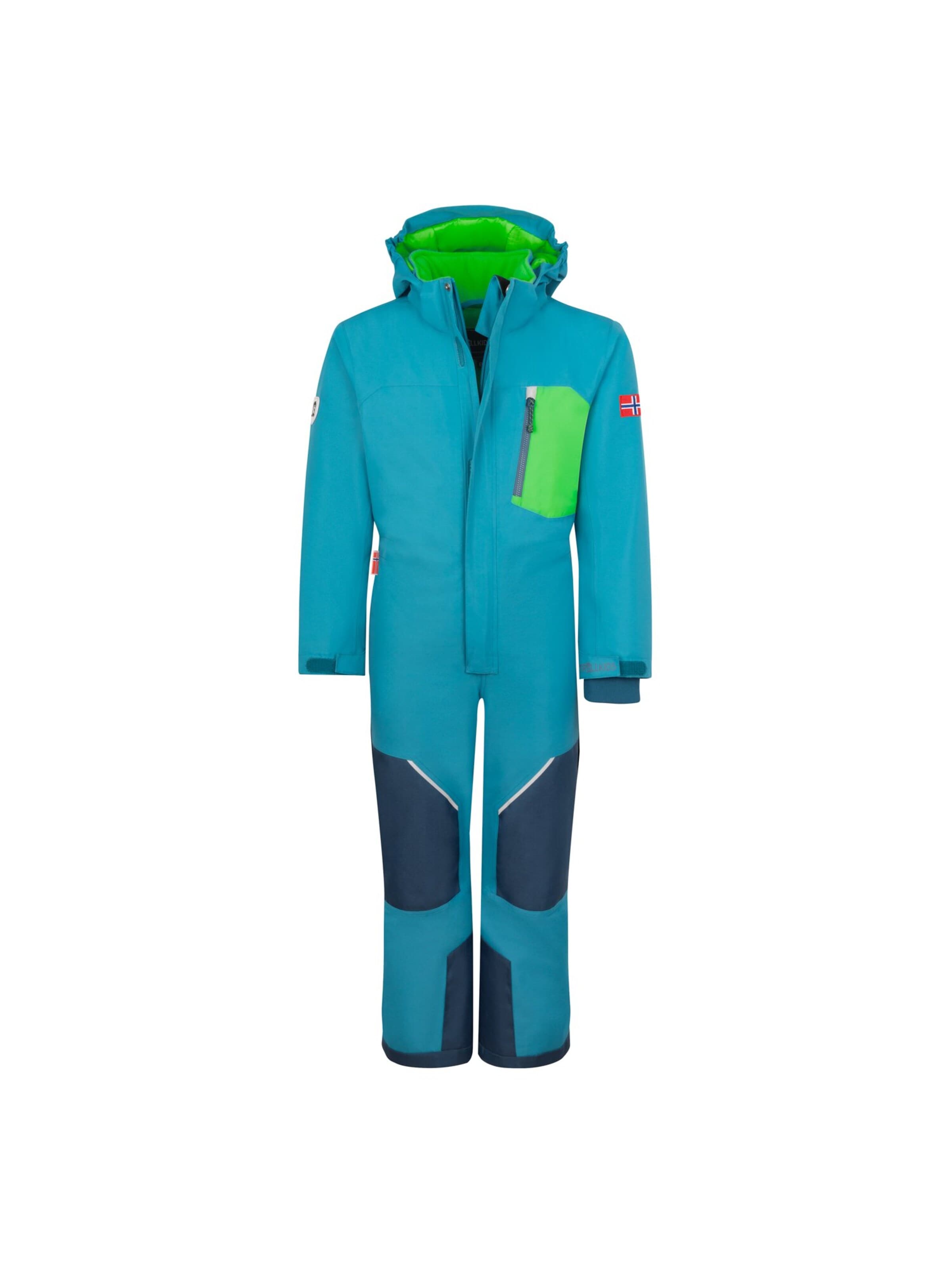 TROLLKIDS Dungarees in Blue: front