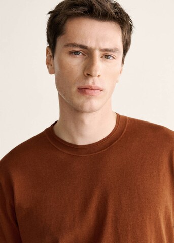 MANGO MAN Shirt 'Sun' in Orange