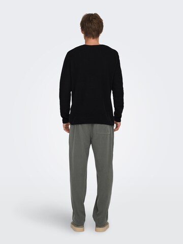 Only & Sons Trui 'Eric' in Zwart