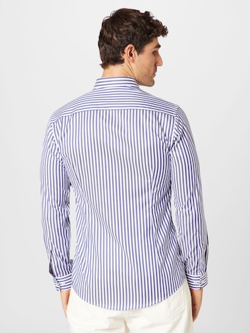 ETON Slim fit Button Up Shirt in Blue