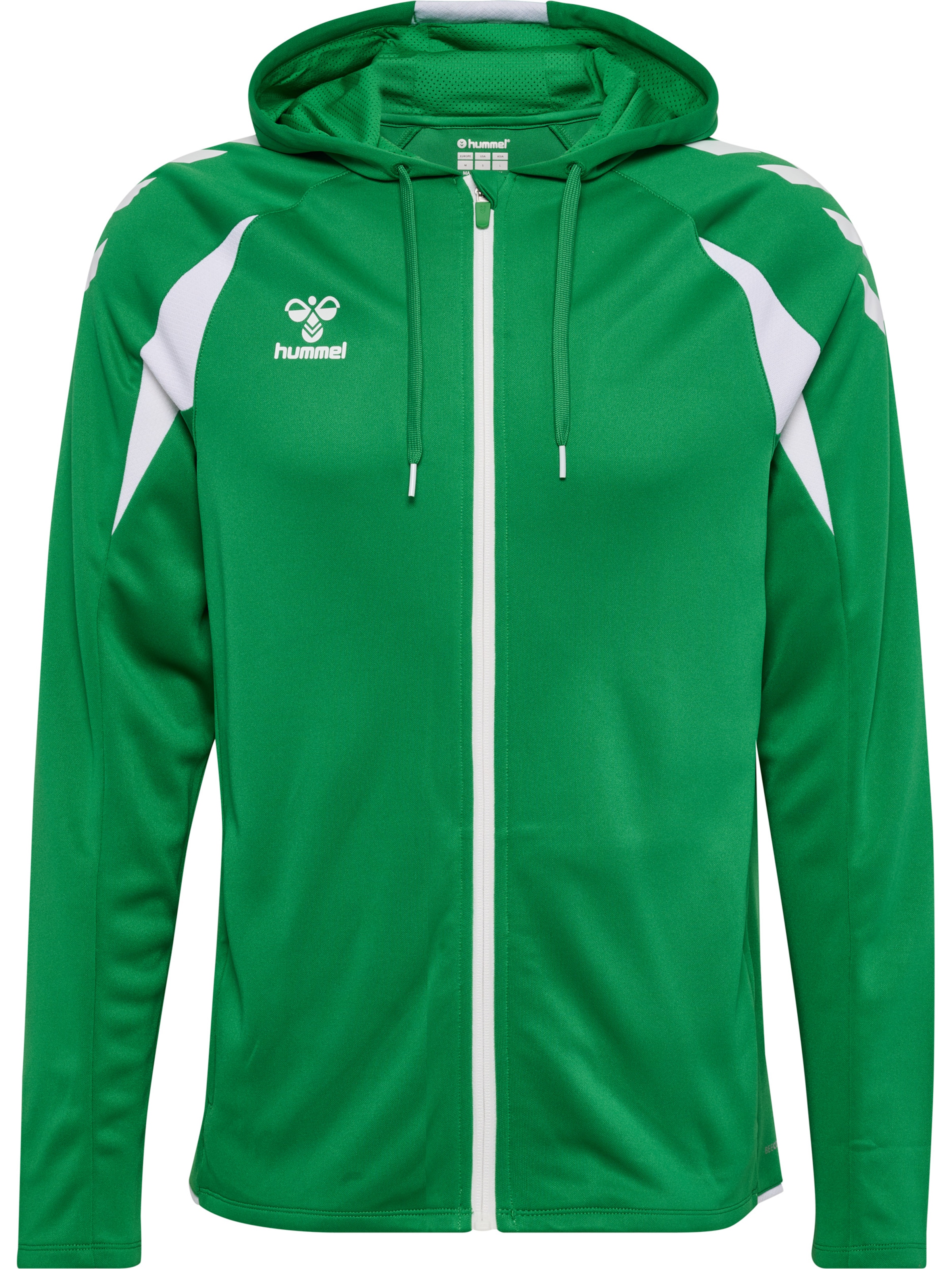 Hummel Sports sweat jacket 'Core 2.0' in White: front