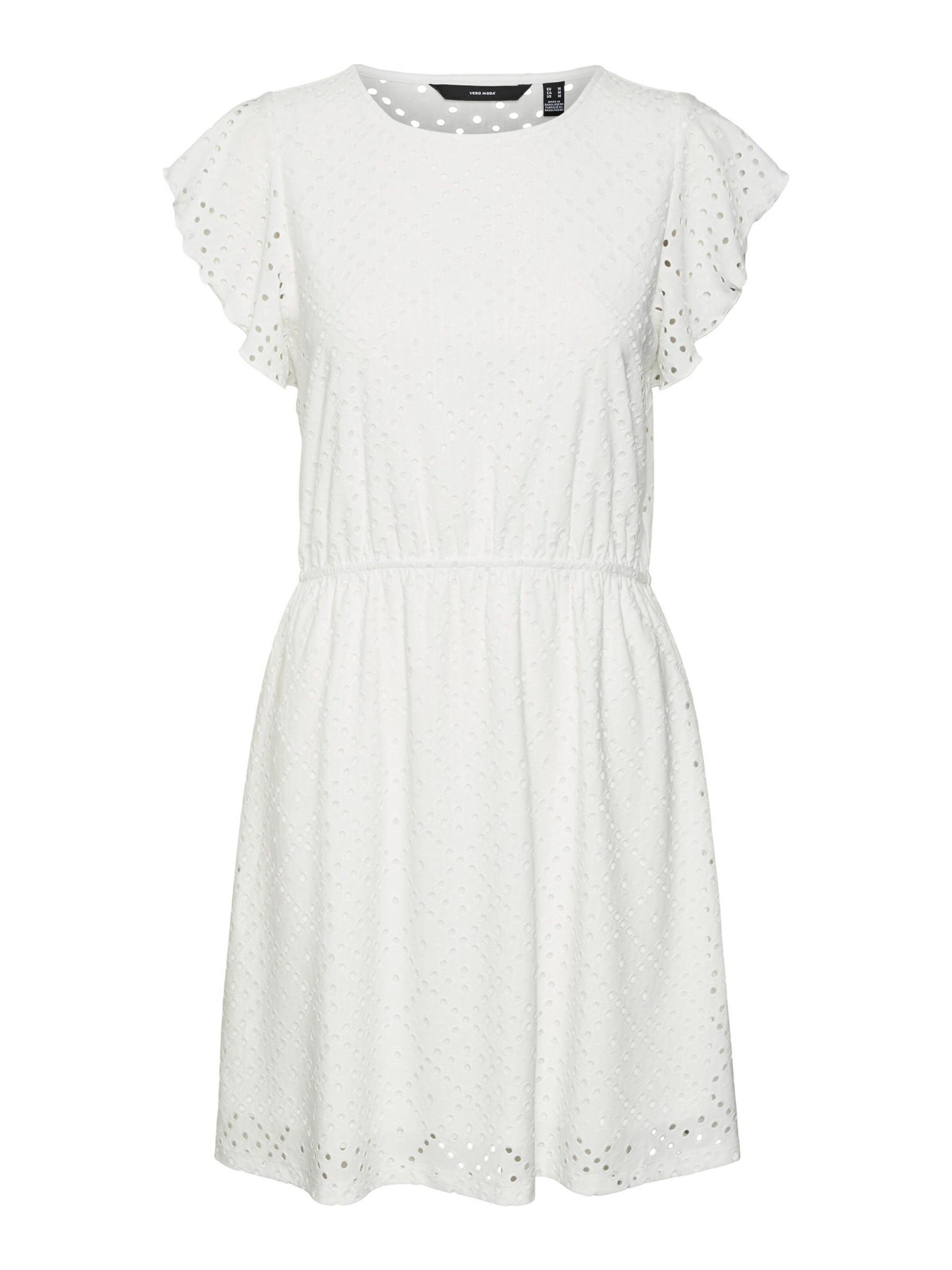 VERO MODA - Vestido en blanco: frente