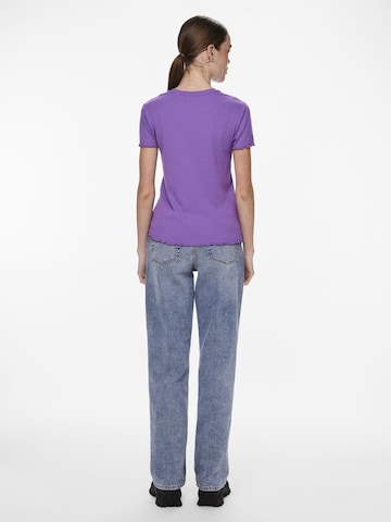 T-shirt 'NICCA' PIECES en violet