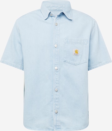 Carhartt WIP Regular fit Button Up Shirt 'Ody' in Blue: front