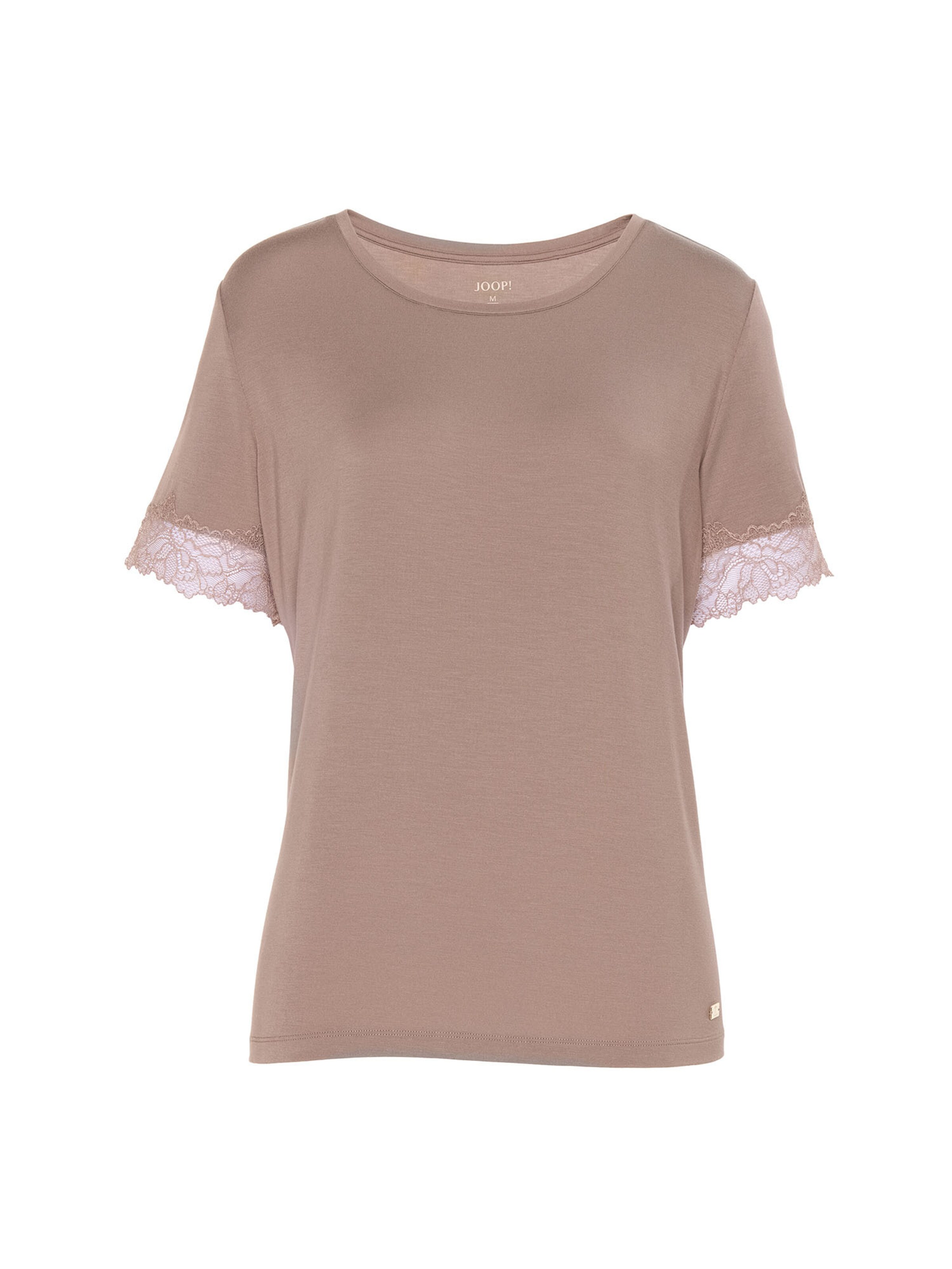 JOOP! Sleepshirt ' Grace T-shirt ' in Beige: Vorderseite
