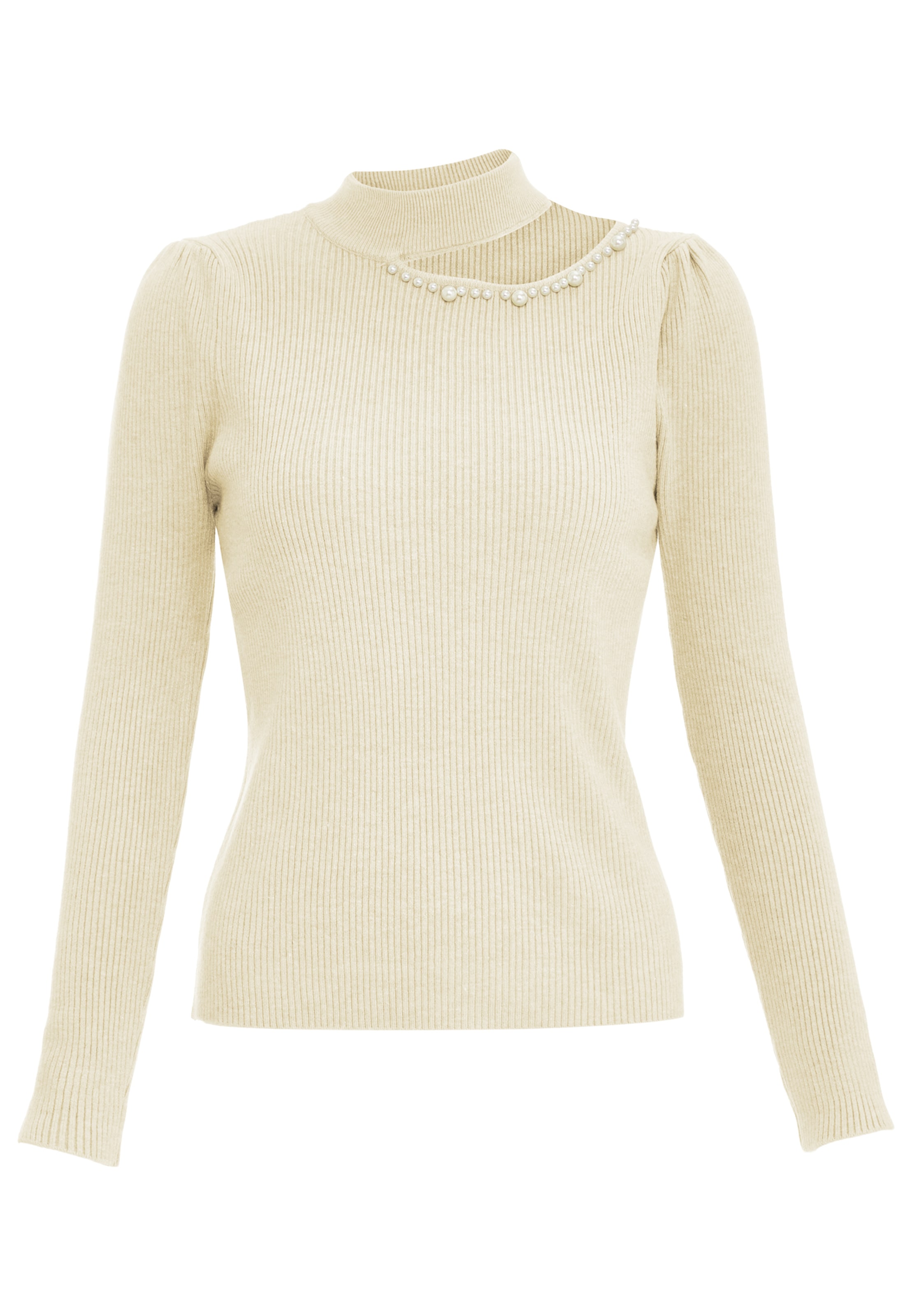 paino Pullover in Weiß: Vorderseite