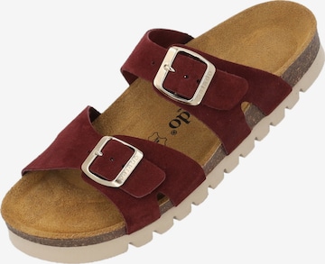 Palado Mule in Red: front