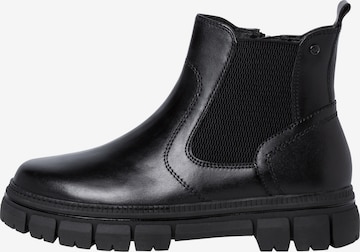 Tamaris Comfort Chelsea boots i svart