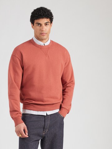 NORSE PROJECTSSweater majica 'Kulhuse' - smeđa boja: prednji dio