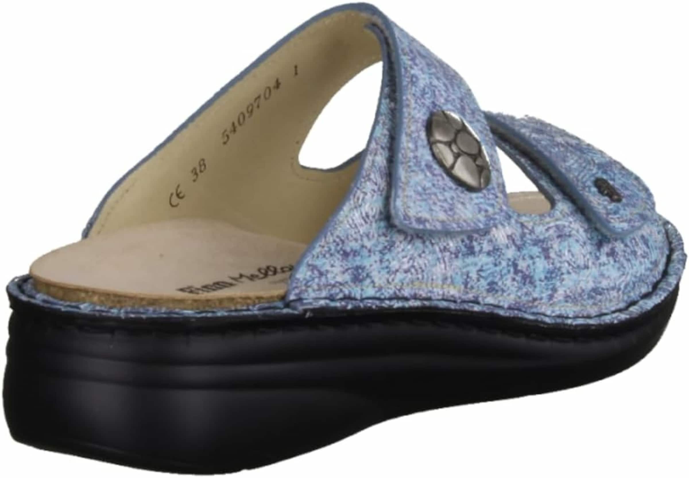 Finn Comfort Sandale in Blau