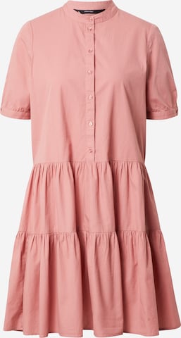 VERO MODA Shirt Dress 'Delta' in Pink: front