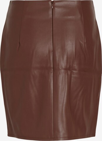 VILA Skirt 'DAGMAR' in Brown