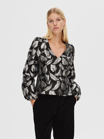 SELECTED FEMME Blouse in Zilver