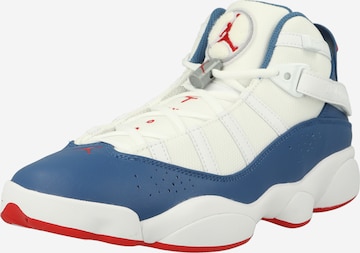 Sneaker alta '6 Rings' di Jordan in bianco: frontale
