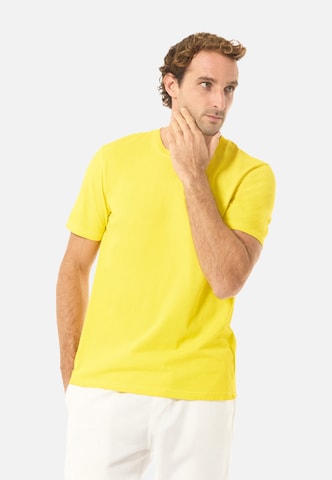 Gassa d'Amante Shirt 'Venezia' in Geel: voorkant