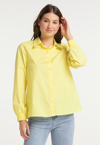MYMO - Blusa en amarillo: frente