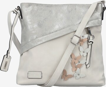 Rieker Crossbody Bag in Grey: front