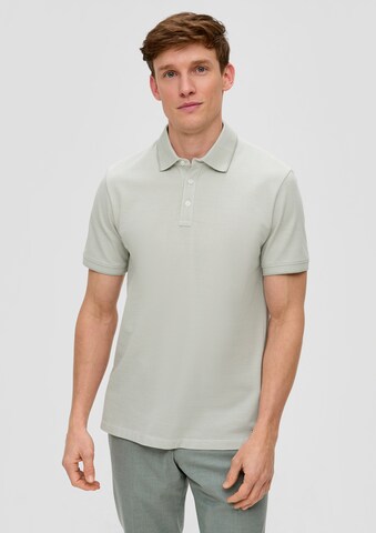 s.Oliver BLACK LABEL Poloshirt in Grün: predná strana