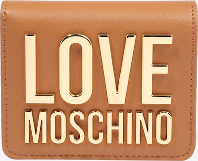 Love Moschino Портмоне в коняк / злато, Преглед на продукта