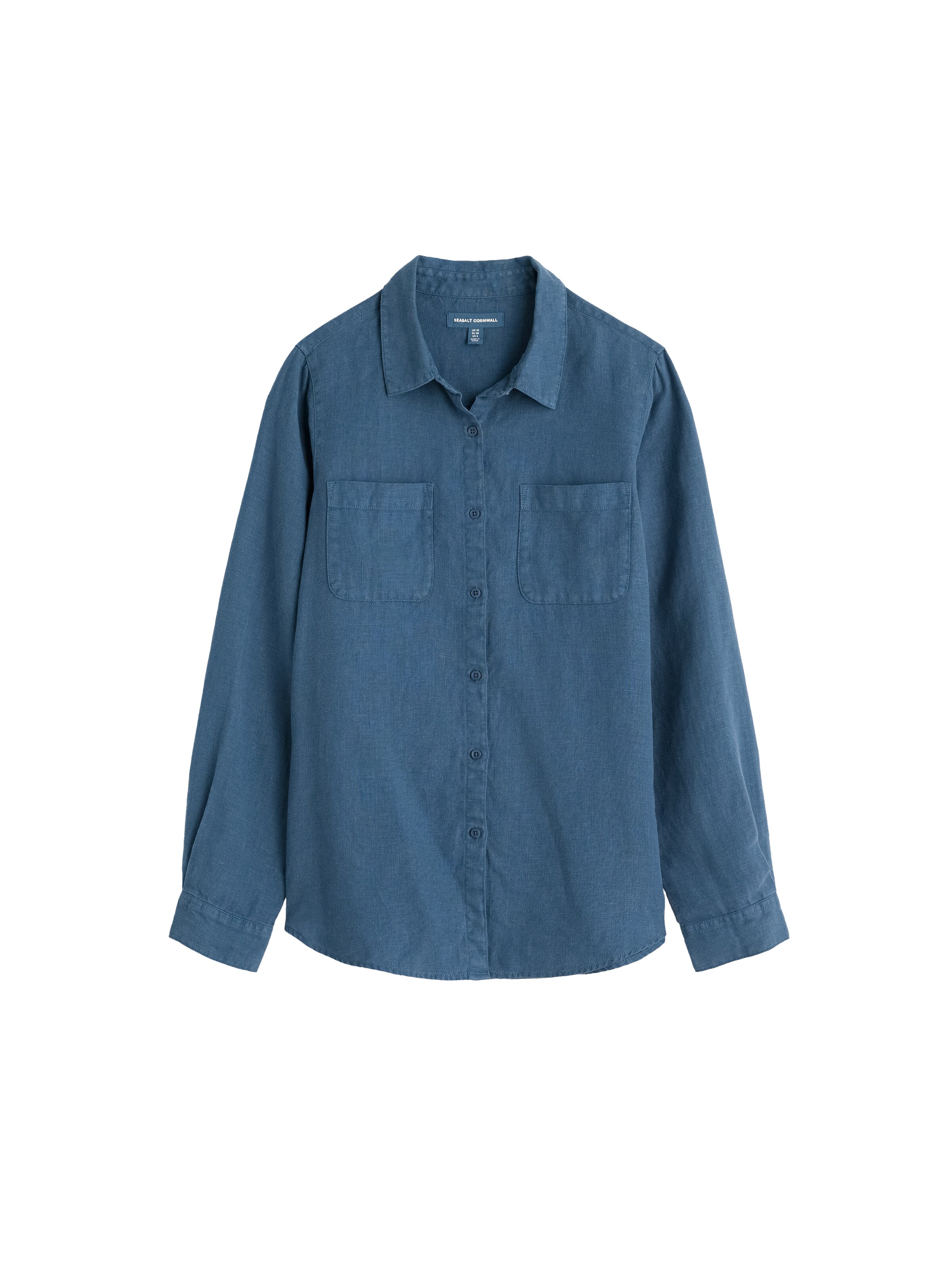 Seasalt Cornwall Blouse 'Hazel Branch' in Blauw: voorkant