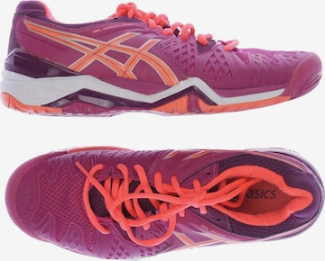 ASICS Flats & Loafers in 39,5 in Pink: front