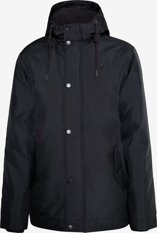 TUFFSKULL Weatherproof jacket 'Revend' in Black: front