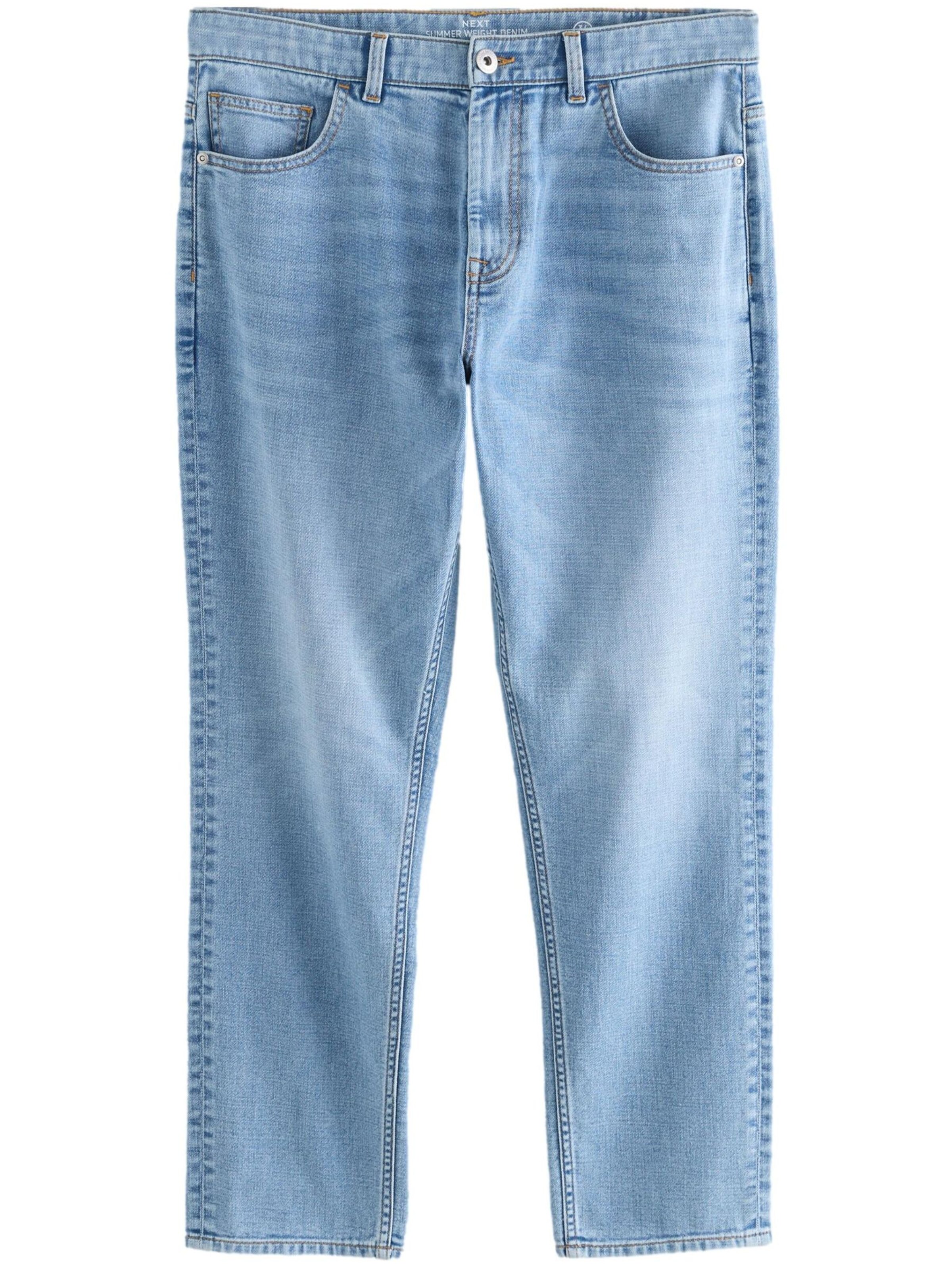 Next Slimfit Jeans in Blau: Vorderseite