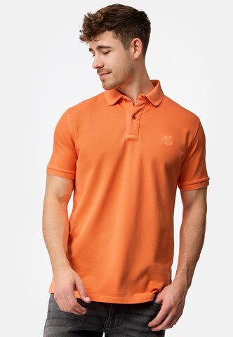 INDICODE JEANS Shirt ' Jorah ' in Orange: predná strana