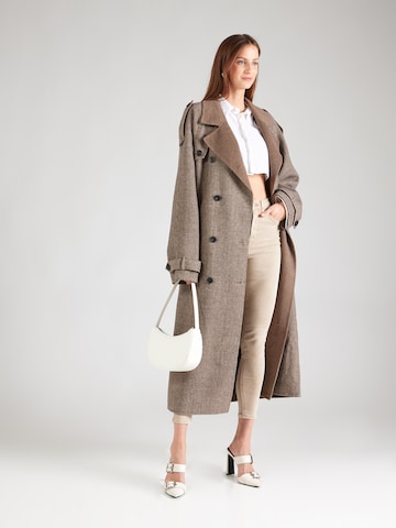 TOPSHOP - Skinny Vaquero 'Jamie' en beige