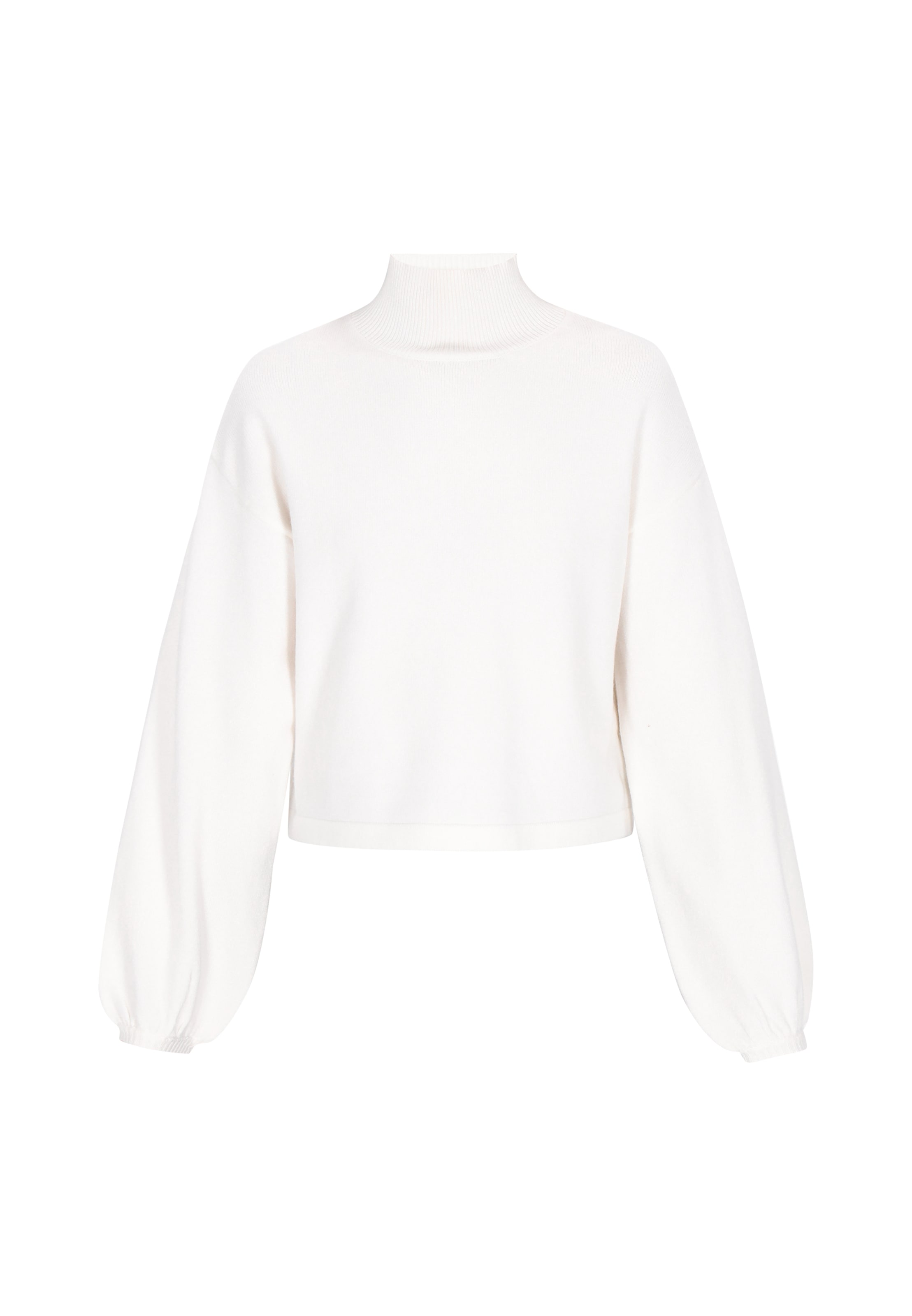 DreiMaster Klassik Sweater in White: front