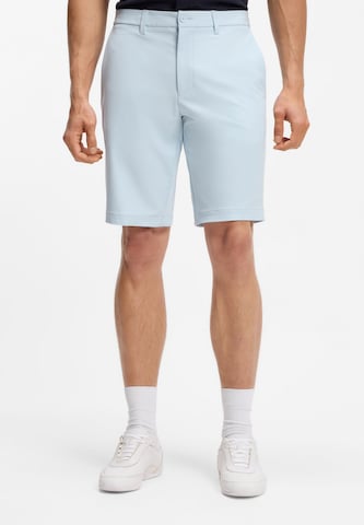 BOSS Slimfit Shorts in Blau: Vorderseite