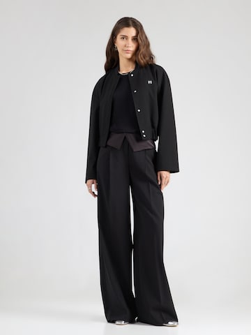 BOSS Orange Shirt 'Evelina' in Zwart