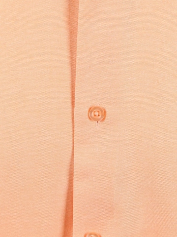 Suitable Regular fit Button Up Shirt in Orange