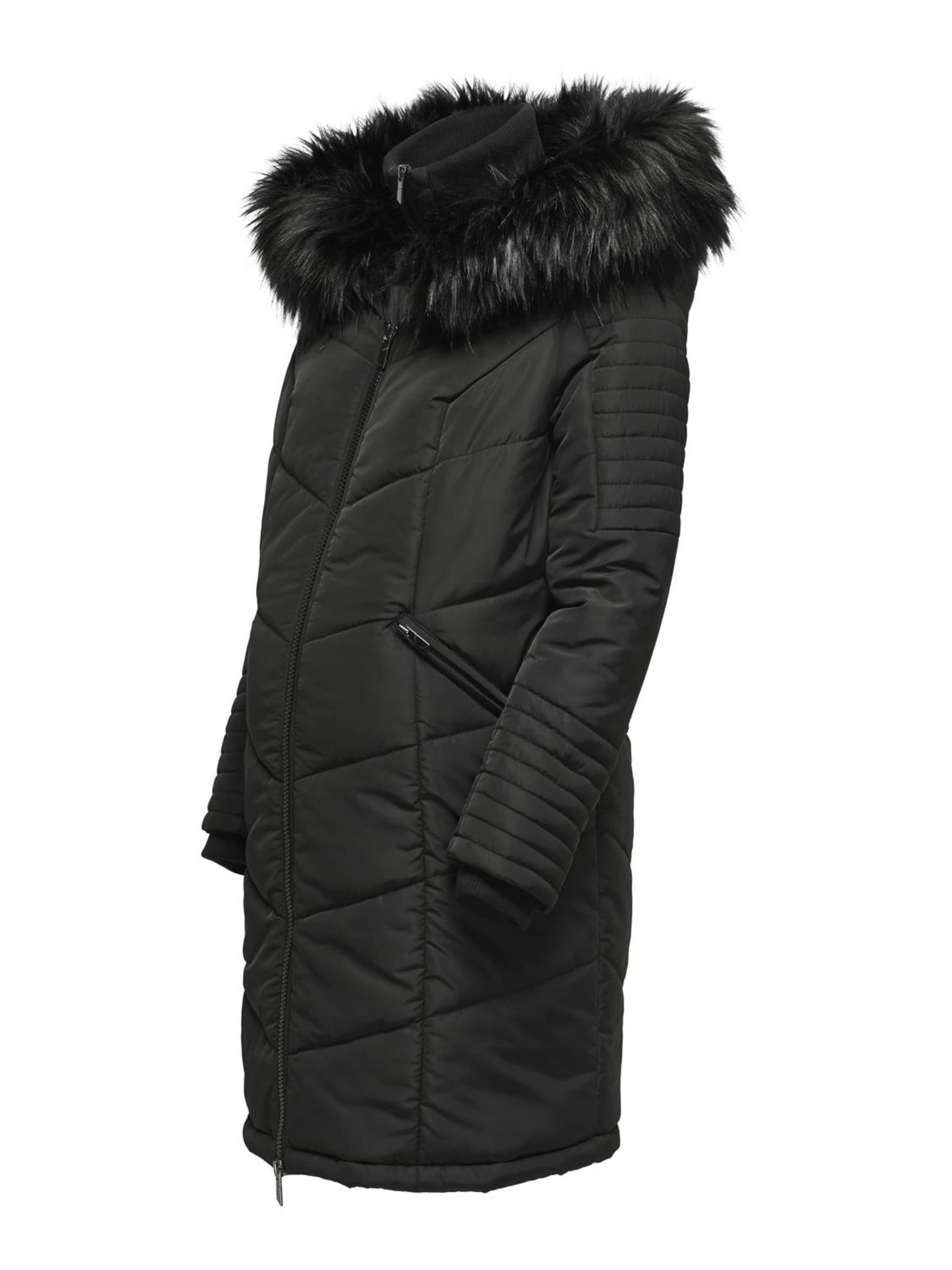 Only Maternity - Abrigo de invierno en negro: frente