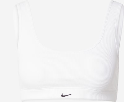 NIKE Sportski grudnjak 'ALATE' u crna / bijela, Pregled proizvoda