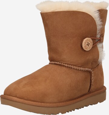 Boots da neve 'Bailey Button II' di UGG in marrone: frontale