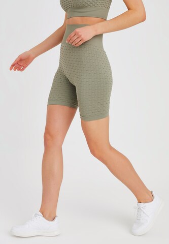 Leif Nelson Slimfit Leggings in Groen