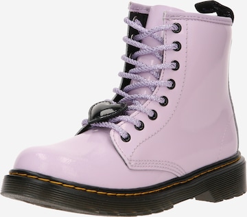 Stivale di Dr. Martens in lilla: frontale