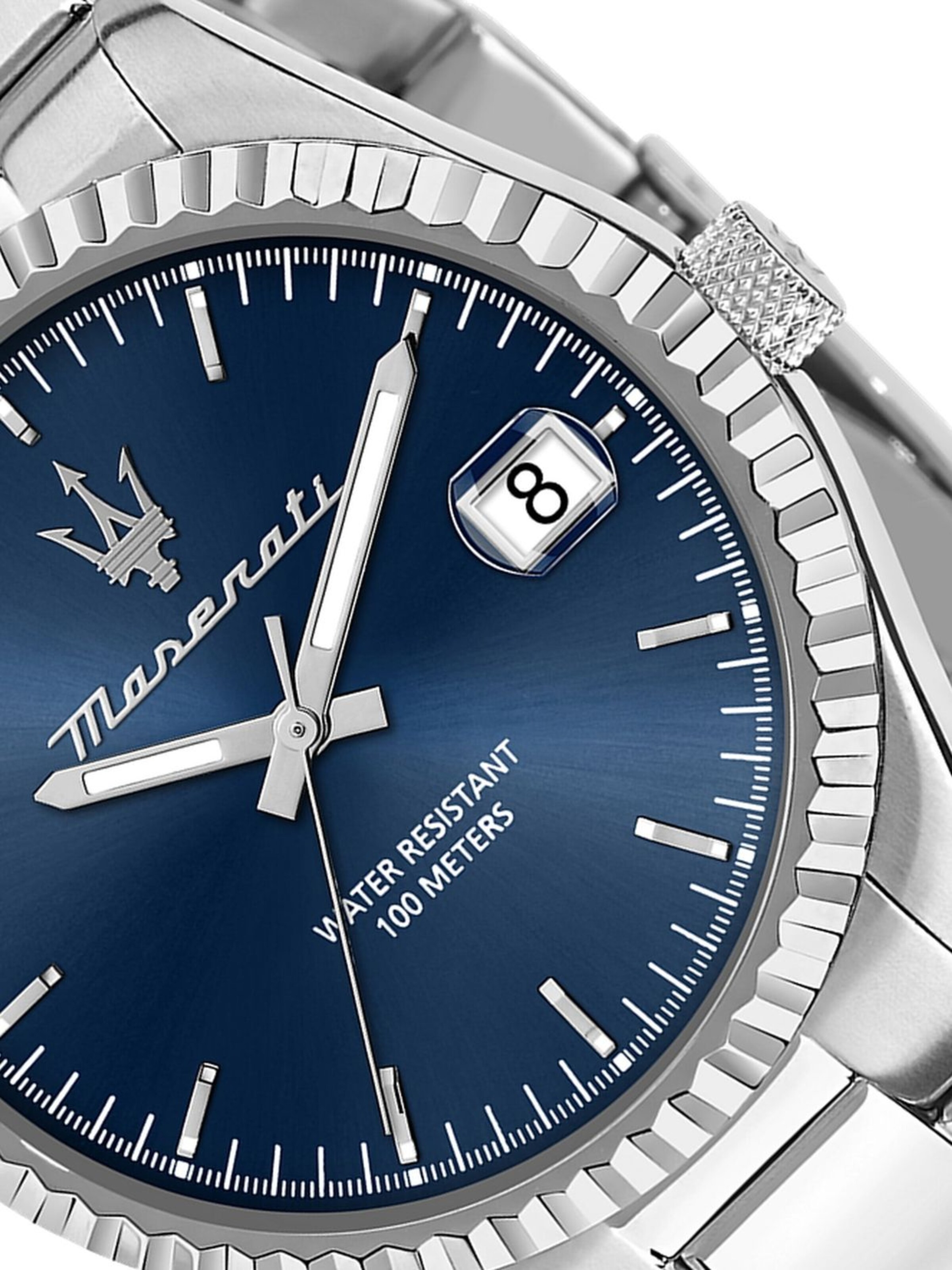 Maserati Analoog horloge in Zilver