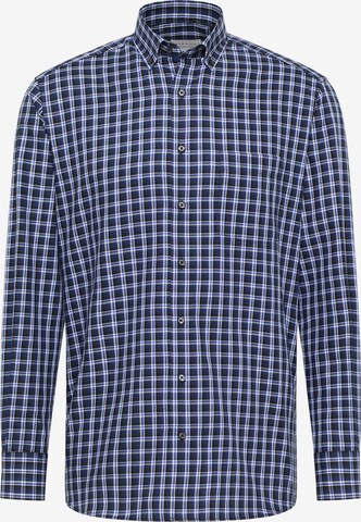 ETERNA Regular fit Button Up Shirt in Blue: front