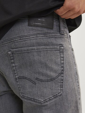Slimfit Jeans 'JJIGlenn JJOriginal' de la JACK & JONES pe gri