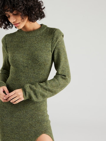 SOMETHINGNEW Knit dress 'KIARA' in Green