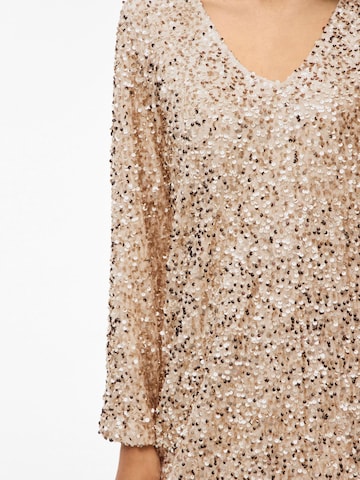 VILA Cocktailjurk 'VIFAITH' in Beige