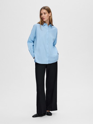 SELECTED FEMME Blouse 'Dina Sanni' in Blue