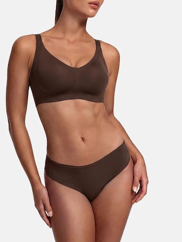 Push-up Soutien-gorge 'Seamless Compact Push-Up BH' cfab (formerly creamy fabrics) en marron