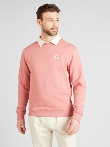 SCOTCH & SODA Sweatshirt 'Essential' in Roze: voorkant