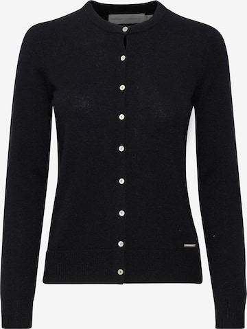 InWear Knit Cardigan in Black: front