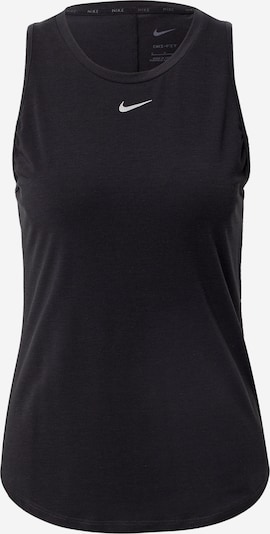 NIKE Sports Top in Black / White, Item view