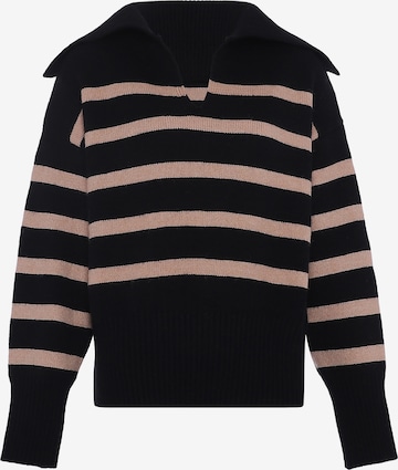 BLONDA Sveter - Čierna: predná strana