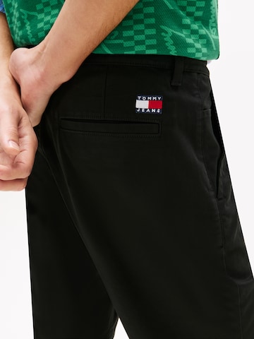 Tommy Jeans Обычный Брюки-чинос 'SCANTON' в Черный